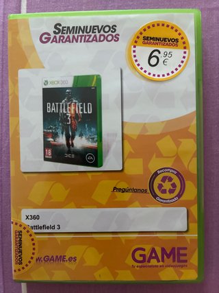 Battlefield 3 Xbox 360
