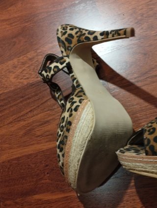Lote Zapatos Sandalias Tacón Talla 40 41