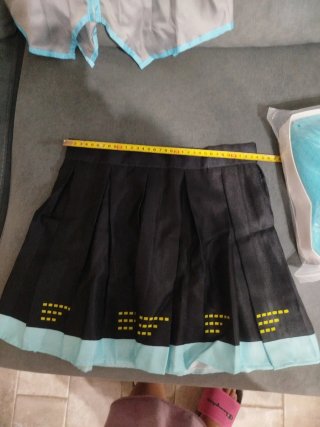 Cosplay Hatsune Miku Disfraz Talla M+peluca