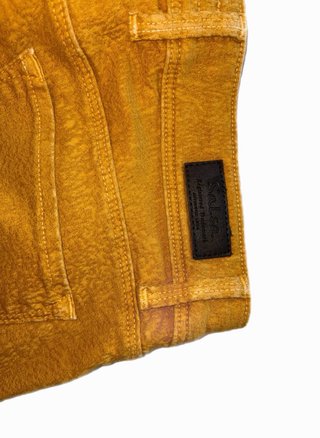 Pantalón Salsa Colette Mostaza con Cremalleras