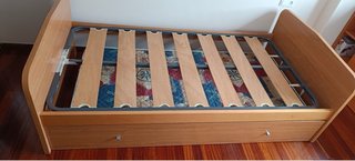 Cama nido 1.05m con ambos colchones incluidos