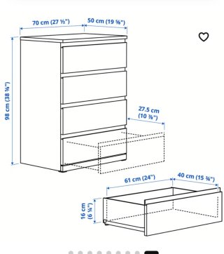 Comoda Malm ikea