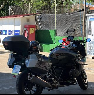 BMW R1200RS Sportbike Gris/Negra