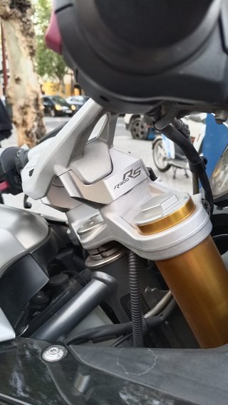 BMW R1200RS Sportbike Gris/Negra