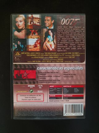 DVD Desde Rusia con Amor - Edición Especial 007