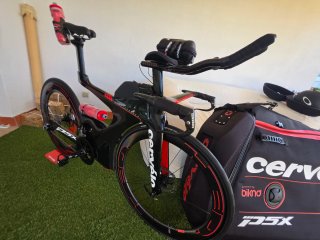 Cervelo P5X Triathlon Bike - Nunca se a usado.