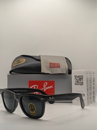 LIQUIDACION Gafas de Sol RayBan Wayfarer negras G-