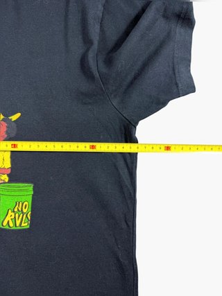Vintage Graphic T-Shirt akoo Black Y2K retro