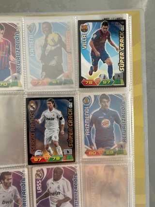 Álbum cromos fútbol Adrenalyn 2011-12