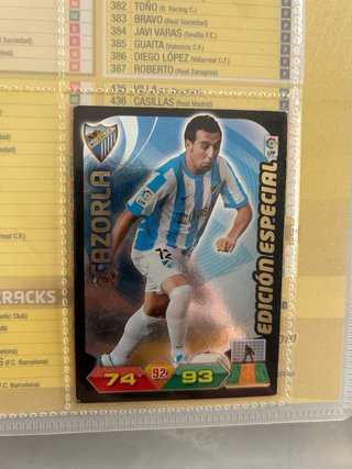 Álbum cromos fútbol Adrenalyn 2011-12