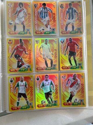 Álbum cromos fútbol Adrenalyn 2011-12