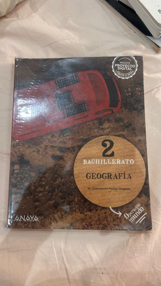 Geografía 2o Bachillerato