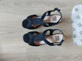 Sandalias Bibi Lou Negras Talla 38