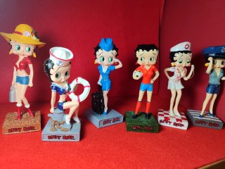 Lote 6 Figuras Betty Boop