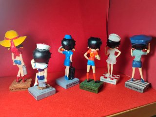 Lote 6 Figuras Betty Boop