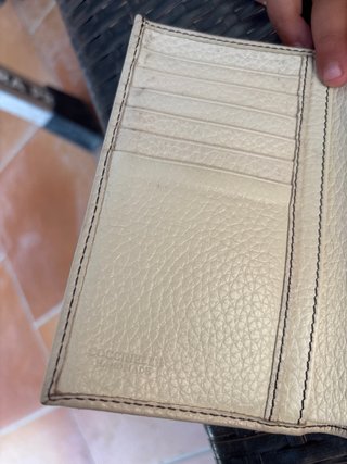 Portafoglio Coccinelle Beige e Argento
