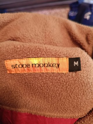 Sudadera Stone Monkey Vintage Roja Talla M