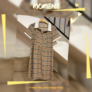 Vestido cuadros talla S