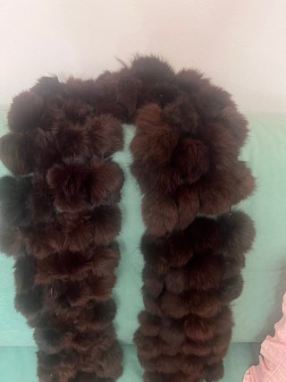 Collo pelliccia vera