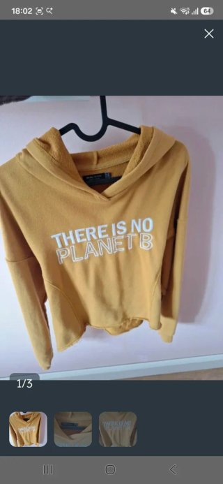 Sudadera There is no planet B