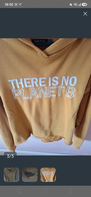 Sudadera There is no planet B