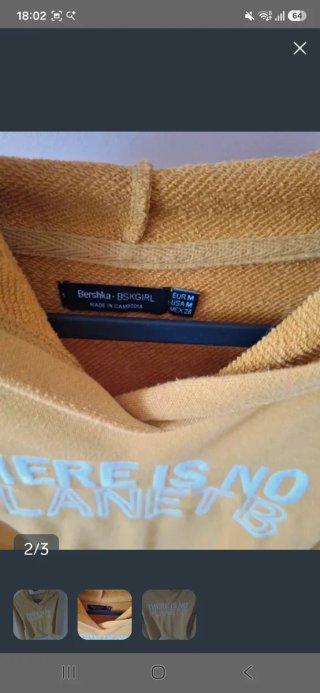 Sudadera There is no planet B