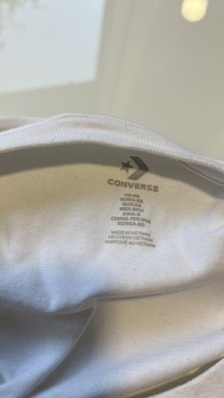 Camiseta Converse Blanca Logo Estrella