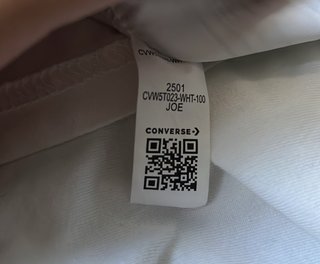 Camiseta Converse Blanca Logo Estrella