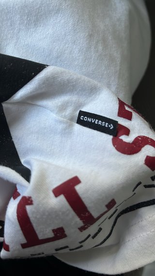 Camiseta Converse Blanca Logo Estrella