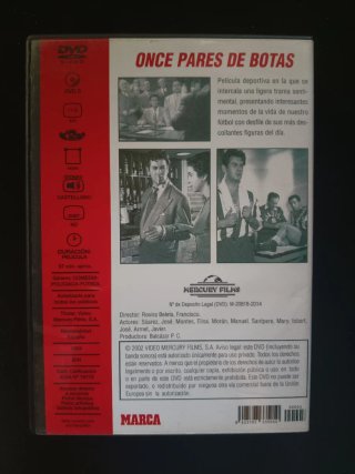 DVD Once Pares de Botas (Español)