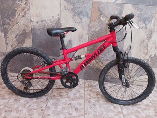 Bicicleta WYLDEE Roja Doble Suspensión