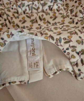 Vestido Mayoral 2-4 meses