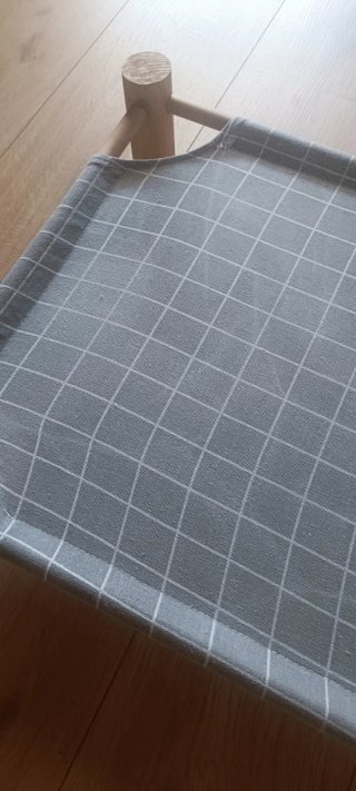 Cama hamaca elevada para perro o gato de madera