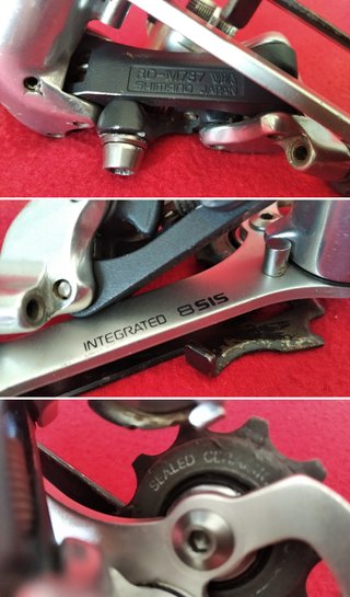 Shimano Deore XT RD-M737 Cambio Trasero 8-V