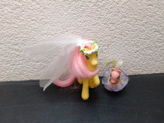 My Little Pony Novia y Bebé