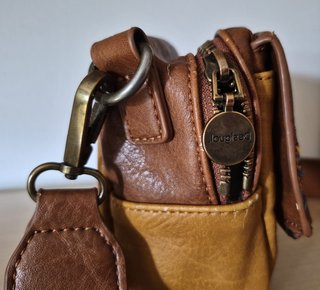 Bolso Desigual Marrón y Amarillo