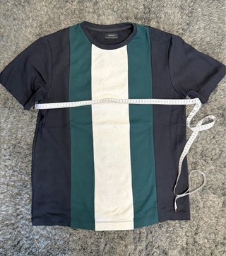 Camiseta Zara Hombre Talla L Rayas