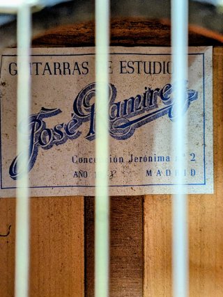 Guitarra de Estudio José Ramírez (1978)