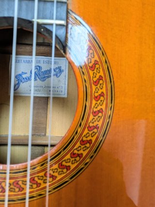 Guitarra de Estudio José Ramírez (1978)