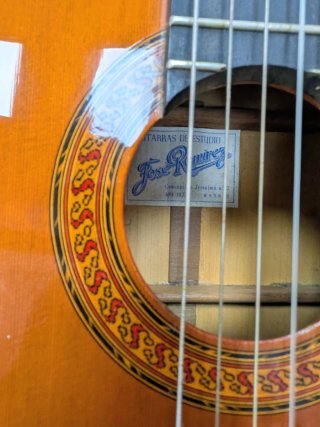 Guitarra de Estudio José Ramírez (1978)