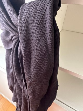 Pantalón Zara S Negro Pañuelo