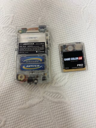 Game Boy Color Carcasa Transparente IPS V4