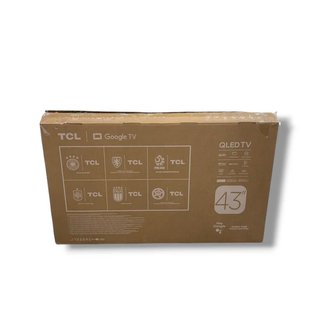 SMART TV 43" TCL 43P71K GOOGLE TV + MANDO + CABLE + CAJA