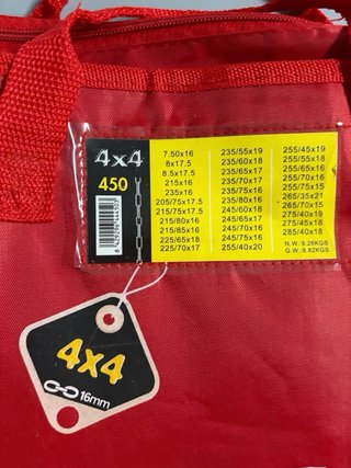 Cadenas para nieve 4x4 450