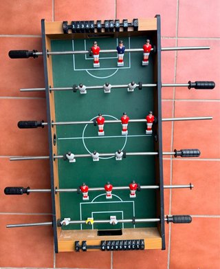 Futbolín de mesa