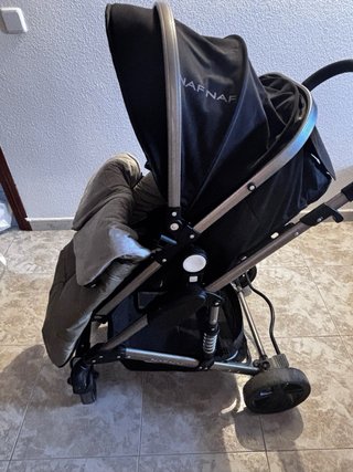 Carrito de bebé con saco