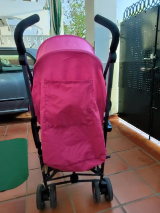 Silla de paseo Asalvo rosa
