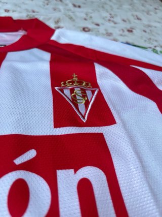 Camiseta Sporting de Gijón 2007/08 - 2008/09 Local