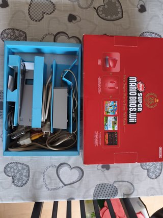 Nintendo Wii roja edición especial del 25 aniversa