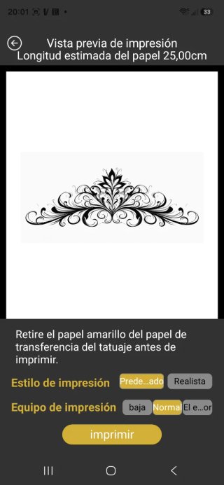 Impresora Tatuaje Portátil A4